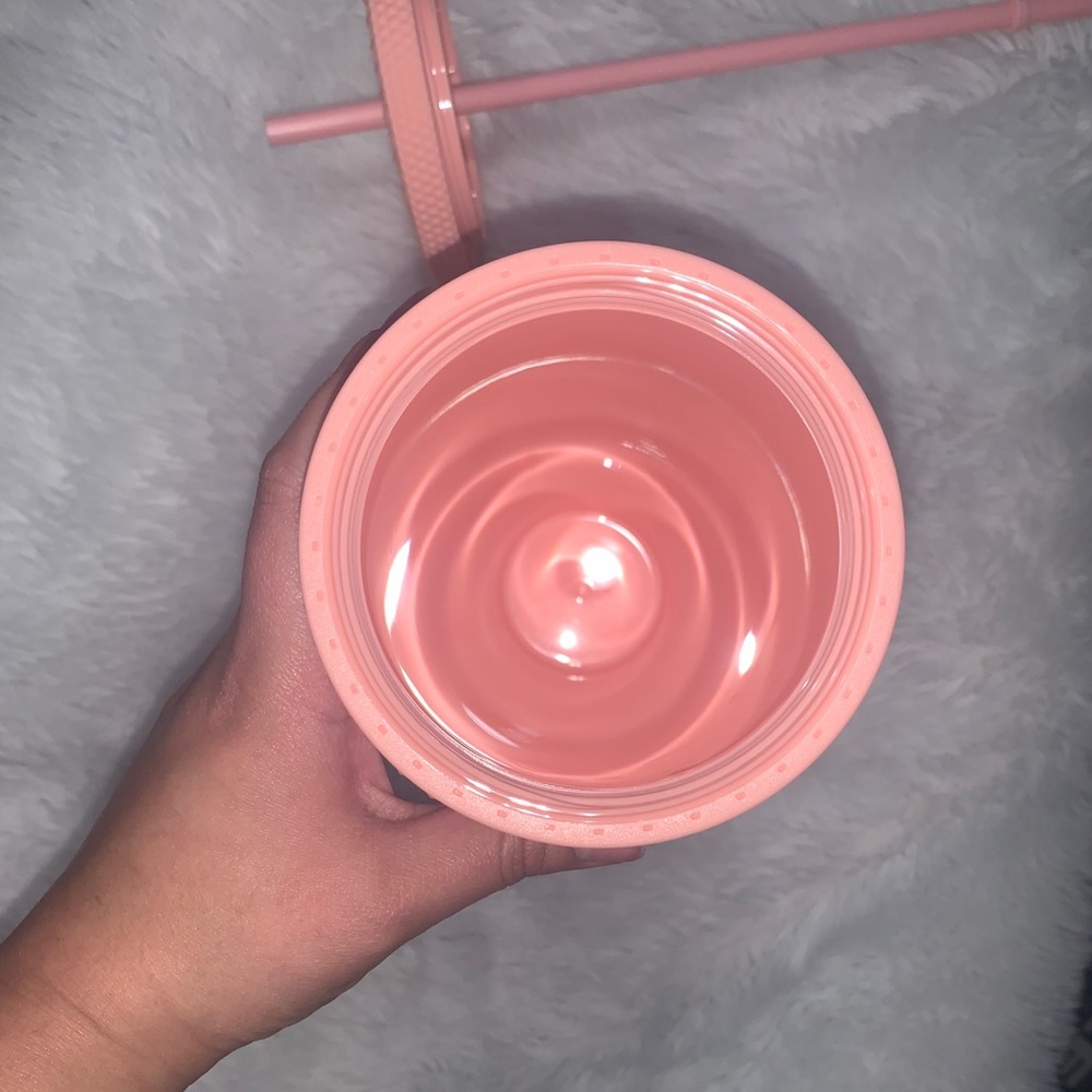 Matte Pink Starbucks Studded Tumbler - Picture 5 of 6
